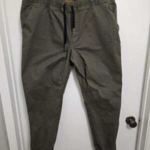 Red Camel Men's Olive Joggers